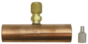 CPS 1/4" SAE X 3/4" O.D. COPPER TUBE TEE