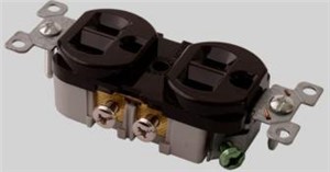 DEVCO DUPLEX RECEPTACLE