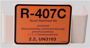 DIVERSITECH R-407C REFRG I.D. LABEL 10PK