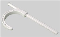  3" PVC  J HOOK 18243