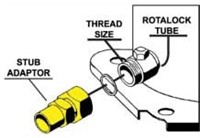 ° COPELAND ADAPTOR 2-1/4-12 TO 1-3/8 ID