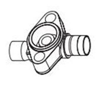 ALCO STR FLANGE / TER   #027918