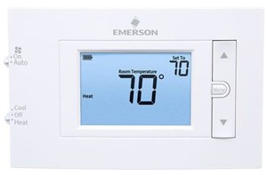 W/R DIGITAL 1H/1C T'STAT 6" DISPLAY