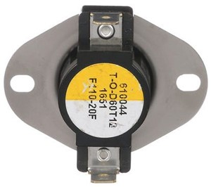 W/R SNAP-DISC FAN CONTROL