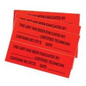 ESP UNIT DISPOSAL LABELS  / 6PK