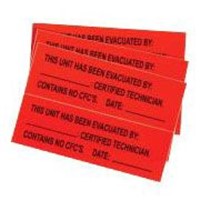 ESP UNIT DISPOSAL LABELS  / 6PK