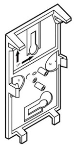 H/W BACKPLATE FOR TP SERIES