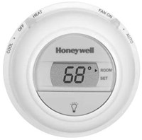 H/W RES ROUND WHITE THERMOSTAT