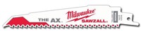 MILWAUKEE SAWZALL BL 5T 6LG AX 5PK