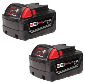 MILWAUKEE M18 BATTERY 2 PAK - XC
