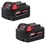MILWAUKEE M18 REDLITHIUM 5.0AH BAT 2 PK MILWAUKEE M18 REDLITHIUM 5.0AH BAT 2 PK