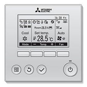 MITSUBISHI HARD WIRED REMOTE STAT