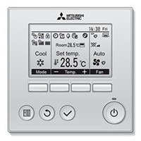 MITSUBISHI HARD WIRED REMOTE STAT
