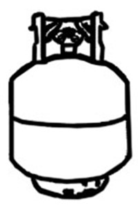 USE PART# 63010 MA-LINE 50# RECOVERY CYL