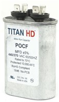 PACKARD 10MFD 440/370V OVAL CAPACITOR