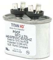 PACKARD 5 MFD 440/370V OVAL CAPACITOR