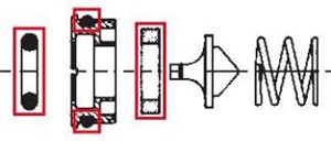 YJ 1/4 SEALRITE REPAIR KIT