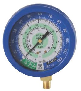 YJ L/F BLUE PRESS GAUGE