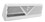 TRUAIRE 15" WHITE BASEBOARD GRILLE TRUAIRE 15" WHITE BASEBOARD GRILLE