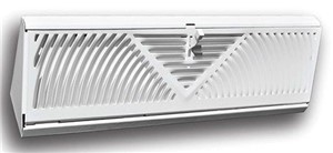 TRUAIRE 18" BROWN BASEBOARD GRILLE