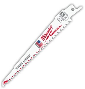 MILWAUKEE SAWZALL BLADE 5T 6LG WOOD 5PK