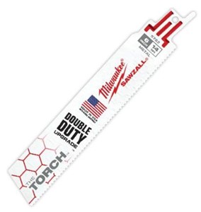 MILWAUKEE SAWZALL BL 14T 6LG TORCH 5PK
