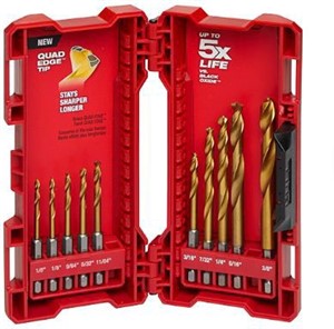 MILWAUKEE SHOCKWAVE 10PC TIN KIT