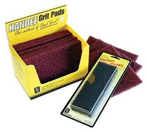 M/R ABRASIVE PAD 4X6 MAROON FINE10/PK