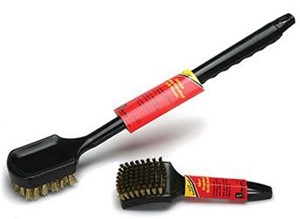 M/R DELUXE BBQ BRUSH  20" OVAL DNR