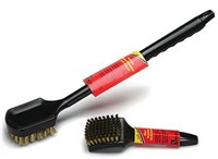 M/R DELUXE BBQ BRUSH  20" OVAL DNR